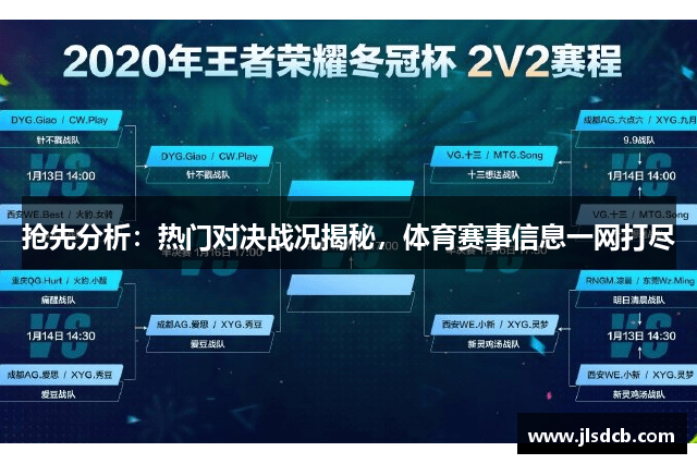 抢先分析：热门对决战况揭秘，体育赛事信息一网打尽